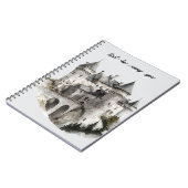 Castle Owl Be Seeing You Notitieboek (Linkerzijde)