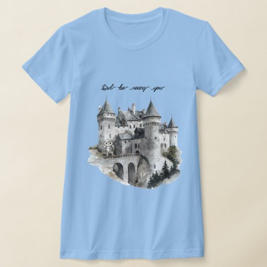 Castle Owl Be Seeing You T-shirt (Laagn)