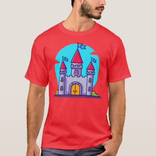 Castle Palace Cartoon T-shirt
