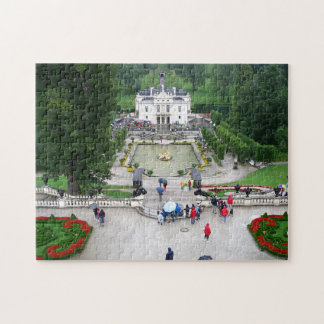 Castle Park Linderhof in Beieren, Duitsland Legpuzzel
