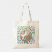 Castle Pegasus Unicorn Tote Bag (Achterkant)