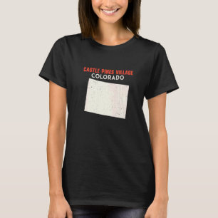 Castle Pines Village Colorado USA State America Tr T-shirt