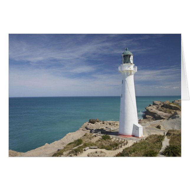 Castle Point Lighthouse, Castlepoint, Wairarapa; (Voorkant Horizontaal)