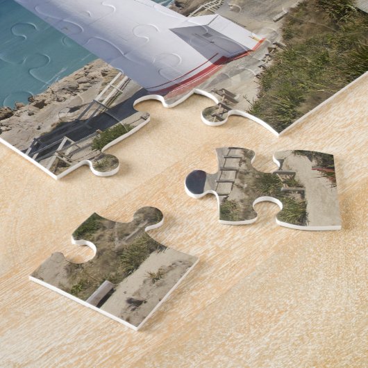 Castle Point Lighthouse, Castlepoint, Wairarapa; Legpuzzel (Zijkant)