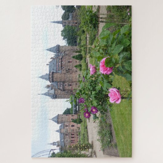 Castle Puzzle: De Haar in Nederland Legpuzzel (Verticaal)