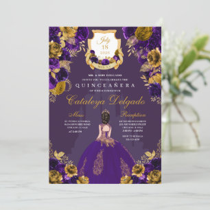 Castle Quinceañera, Paars en goudprinses Kaart