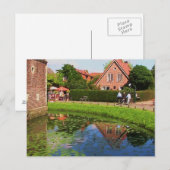 Castle Raesfeld (Duitsland) Briefkaart (Voorkant / Achterkant)