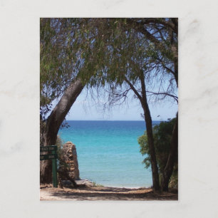 Castle Rock Beach, Western Australië Briefkaart