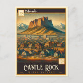 Castle Rock, Colorado |  BRIEFKAART (Voorkant)
