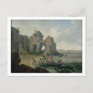 Castle Rock (Flatholm Island), Bristol Channel, 17 Briefkaart