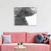 Castle Rock tussen Hill City en Rockerville Canvas Afdruk (Insitu (Woonkamer))