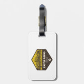 Castle Rocks State Park Idaho Bagagelabel (Achterkant verticaal)