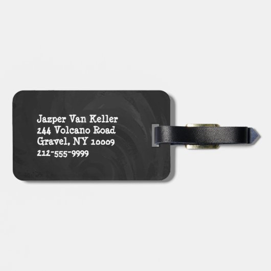 Castle Schloss Neuschwanstein Bagagelabel (Achterkant horizontaal)