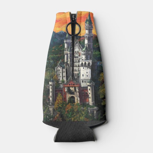 Castle Schloss Neuschwanstein Flesjeskoeler (Achterkant)