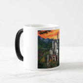 Castle Schloss Neuschwanstein Magische Mok (Voorkant links)