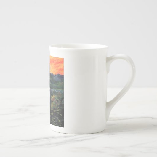 Castle Schloss Neuschwanstein Porselein Kop (Rechts)