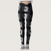 Castle Skull Leggings (Voorkant)