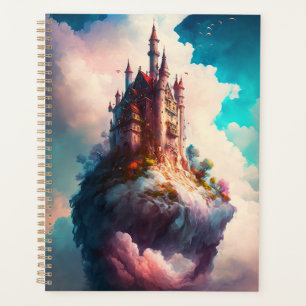 Castle Sky Clouds Imaginaire Art Planner