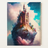 Castle Sky Clouds Imaginaire Art Planner (Dos)
