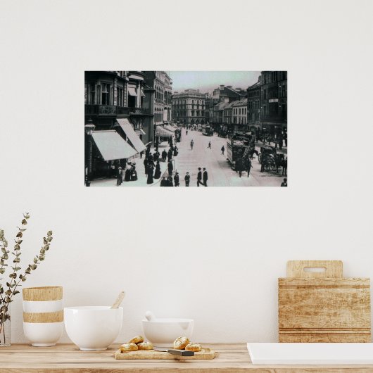 Castle Square, Belfast, c.1902 Poster (Keuken)