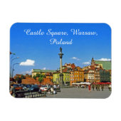 Castle Square, Warschau, Polen Magneet (Horizontaal)