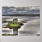 Castle Stalker Appin Argyll Scotland Poster (Voorkant)