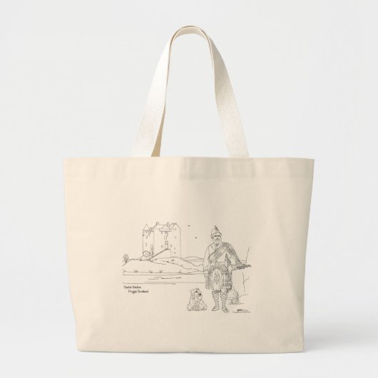 Castle Stalker, Sac fourre-tout d'Argyll en Ecosse (Devant)