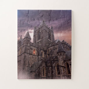 CASTLE STORMY NACHT GOTHIC JIGSAW PUZZZLE LEGPUZZEL