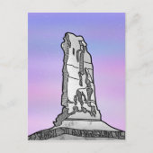 Castle Tower Castleton Rock Briefkaart (Voorkant)