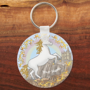 Castle Unicorn sleutelhanger