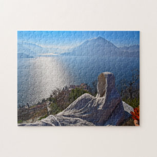 Castle Vezio - Lake Como, Italië - Puzzle Legpuzzel
