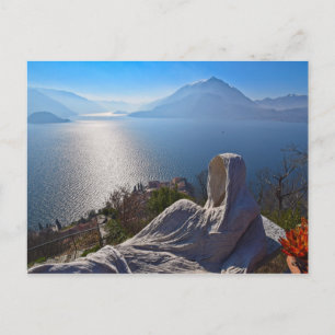 Castle Vezio - Varenna - Lake Como, Italië Briefkaart
