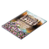 Castle watercolor notebook notitieboek (Linkerzijde)
