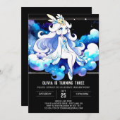 Castle Whimsy Princess Verjaardag Kaart (Voorkant / Achterkant)