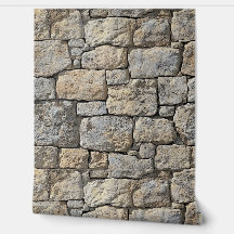 Castlecore Beige stenen muur