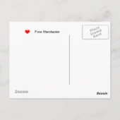 Castlefield Junction Briefkaart (Achterkant)