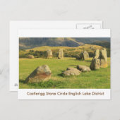 Castlerigg Stone Circle Briefkaart (Voorkant / Achterkant)