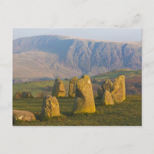 Castlerigg Stone Circle, Lake District, Cumbria Briefkaart (Voorkant)