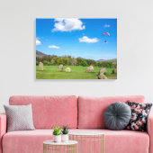 Castlerigg Stone Circle vue toile impression (Insitu(Salon))