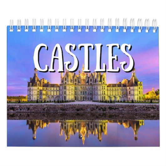 Castles Collectie Wall Agenda Kalender (Hoes)