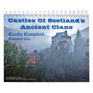 Castles of Scotland's Ancient Clans Photo Calendar Kalender