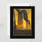 Castleton Cutoff Bridge Travel Poster op kaarten (Voorkant / Achterkant)