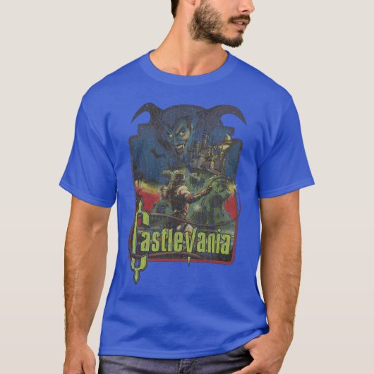 Castlevania 1986 funny t-shirt (Voorkant)