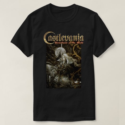 Castlevania - Symphonie de la nuit T-shirt classiq (Design devant)