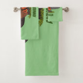 Castor drôle avec humour de dessin animé de tronço (En situation)