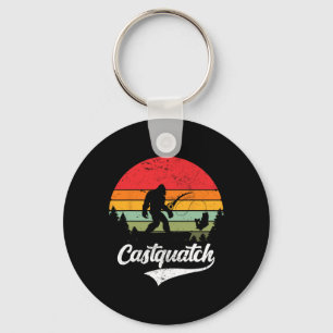 Castquatch Grappige Byss Visser Vissen Meme Sleutelhanger