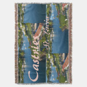 Castries Saint Lucia Caribbean Island Deken (Voorkant Verticaal)