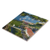 Castries Saint Lucia Caribbean Island Tegeltje (Zijkant)