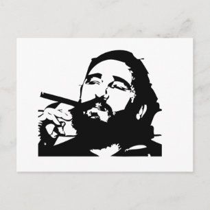 Castro Fidel cuban revolutie Briefkaart