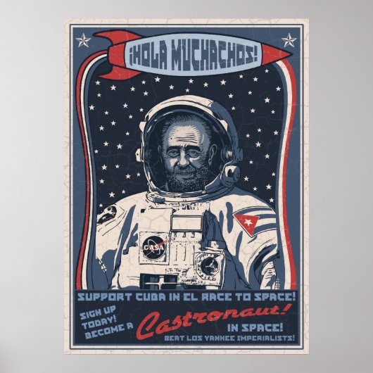Castronaut Poster (Voorkant)